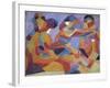 Four Figures-George Wesley Bellows-Framed Giclee Print