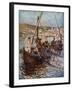 Four fishermen are called as disciples - Bible-William Brassey Hole-Framed Giclee Print