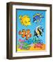 Four Fishes-Klara Viskova-Framed Art Print