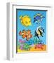 Four Fishes-Klara Viskova-Framed Art Print