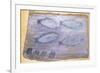 Four Fishes-Alfred Wallis-Framed Giclee Print