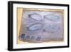 Four Fishes-Alfred Wallis-Framed Giclee Print