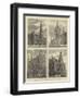 Four Flemish Town Halls, Hints for Our New Law Courts-Henry William Brewer-Framed Giclee Print