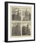 Four Flemish Town Halls, Hints for Our New Law Courts-Henry William Brewer-Framed Giclee Print