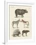 Four-Footed Animals-null-Framed Giclee Print