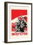 Four Forward - Soldier, Farmer, Citizen, Worker-Chinese Government-Framed Art Print
