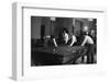 Four Friends Playing Billiards-Marisa Rastellini-Framed Photographic Print