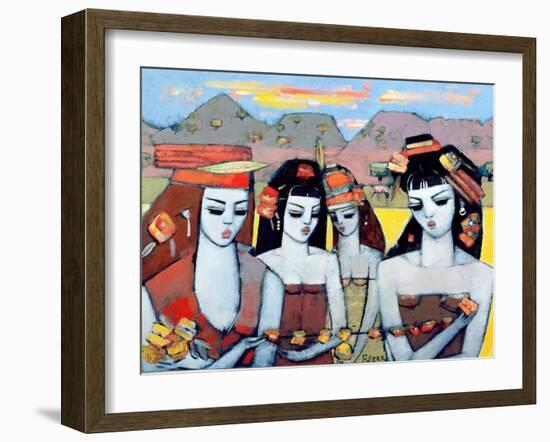 Four from Ys, 2004-Endre Roder-Framed Giclee Print