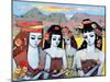 Four from Ys, 2004-Endre Roder-Mounted Giclee Print