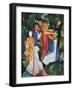 Four Girls, 1912-1913-August Macke-Framed Giclee Print