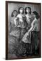 Four Girls, 19th Century-Constantin Guys-Framed Giclee Print