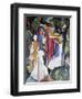 Four Girls, about 1912/13-Auguste Macke-Framed Giclee Print