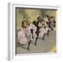 Four Girls Dancing Cancan-Bettmann-Framed Giclee Print