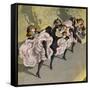 Four Girls Dancing Cancan-Bettmann-Framed Stretched Canvas