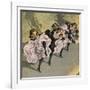 Four Girls Dancing Cancan-Bettmann-Framed Giclee Print