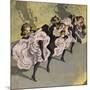 Four Girls Dancing Cancan-Bettmann-Mounted Giclee Print