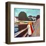 Four Girls on the Bridge, 1905-Edvard Munch-Framed Giclee Print