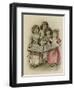 Four Girls Sing-null-Framed Art Print