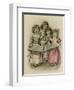 Four Girls Sing-null-Framed Art Print