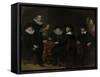 Four Governors of the Arquebusiers Civic Guard, Amsterdam-Govert Flinck-Framed Stretched Canvas