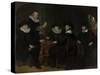 Four Governors of the Arquebusiers Civic Guard, Amsterdam-Govert Flinck-Stretched Canvas