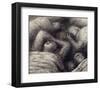 Four Grey Sleepers, 1941-Henry Moore-Framed Giclee Print