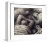 Four Grey Sleepers, 1941-Henry Moore-Framed Giclee Print