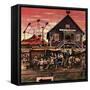 "Four-H Fair," August 28, 1948-Stevan Dohanos-Framed Stretched Canvas