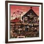 "Four-H Fair," August 28, 1948-Stevan Dohanos-Framed Giclee Print