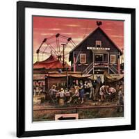 "Four-H Fair," August 28, 1948-Stevan Dohanos-Framed Giclee Print