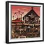 "Four-H Fair," August 28, 1948-Stevan Dohanos-Framed Giclee Print