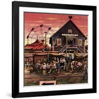 "Four-H Fair," August 28, 1948-Stevan Dohanos-Framed Giclee Print