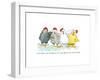 Four Hens New-Jennifer Zsolt-Framed Giclee Print