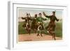 Four Highland Dancers in Kilts-null-Framed Art Print