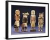 Four Hopi Cottonwood Kachina Dolls-null-Framed Giclee Print