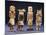 Four Hopi Cottonwood Kachina Dolls-null-Mounted Giclee Print