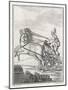 Four-Horse-Power Chariot of the Kind Used in Racing-Saint-sauveur-Mounted Art Print