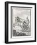 Four-Horse-Power Chariot of the Kind Used in Racing-Saint-sauveur-Framed Art Print