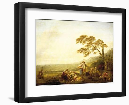 Four Hours of Day: Noon, 1774-Louis Joseph Watteau-Framed Giclee Print