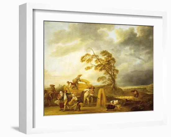 Four Hours of Day: Vespers, 1774-Louis Joseph Watteau-Framed Giclee Print