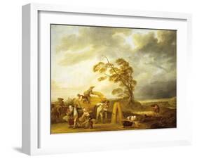 Four Hours of Day: Vespers, 1774-Louis Joseph Watteau-Framed Giclee Print