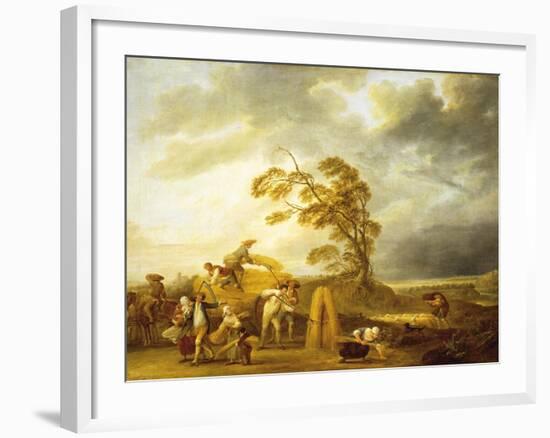 Four Hours of Day: Vespers, 1774-Louis Joseph Watteau-Framed Giclee Print