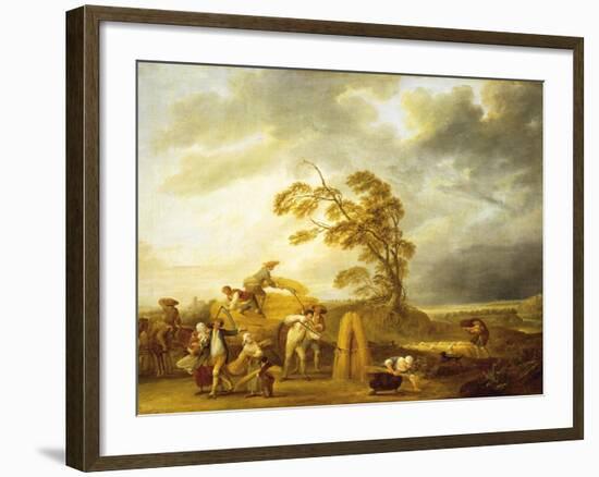 Four Hours of Day: Vespers, 1774-Louis Joseph Watteau-Framed Giclee Print