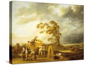 Four Hours of Day: Vespers, 1774-Louis Joseph Watteau-Stretched Canvas