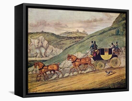 Four in Hand, 1907-James Pollard-Framed Stretched Canvas