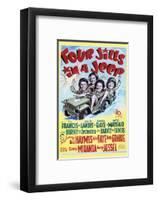 Four Jills in a Jeep - Movie Poster Reproduction-null-Framed Photo