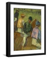 Four Jockeys, 1889-Edgar Degas-Framed Giclee Print