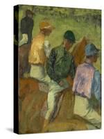 Four Jockeys, 1889-Edgar Degas-Stretched Canvas