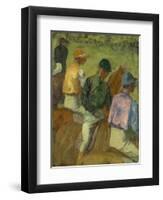 Four Jockeys, 1889-Edgar Degas-Framed Premium Giclee Print