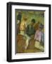 Four Jockeys, 1889-Edgar Degas-Framed Giclee Print